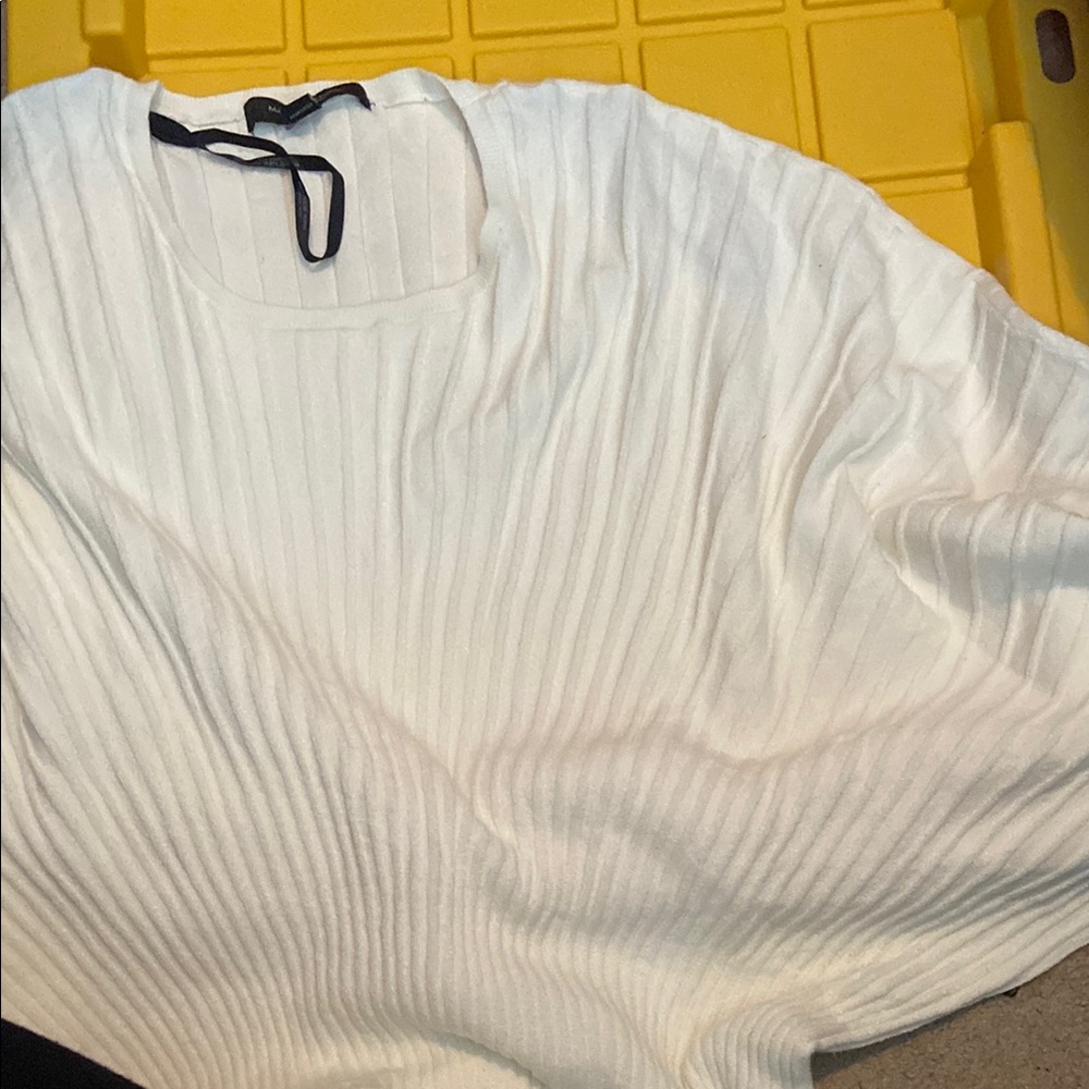 Marc New York Ribbed Knit Batwing Sweater